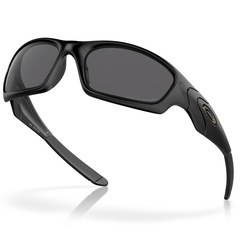 Óculos de Sol Oakley Straight Jacket Matte Black 1461 - Foto 4