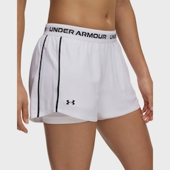 Shorts 2 em 1 Under Armour Tech Play Feminino - Foto 1