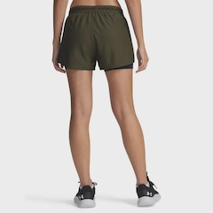Shorts 2 em 1 Under Armour Tech Play Feminino - Foto 3