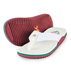 Chinelo Kenner Nk6 Ampass Fluminense Masculino Branco - Foto 2