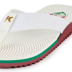 Chinelo Kenner Nk6 Ampass Fluminense Masculino Branco - Foto 5