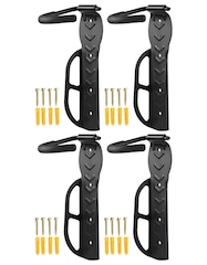 4x Suporte parede bicicleta vertical Absolute gancho fixo - Foto 1