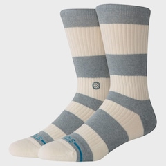 Meia Cano Alto Stance Fred Denim Crew Blue Masculina - Foto 1