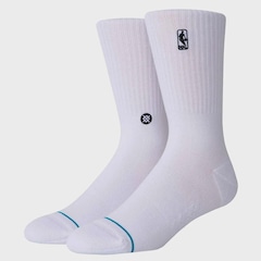 Meia Stance NBA Logoman ST White Masculina - Foto 1