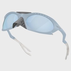 Óculos de Sol Oakley Plantaris Matte Stonewash Prizm Deep Water Polarized Masculino - Foto 2
