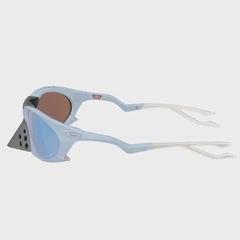 Óculos de Sol Oakley Plantaris Matte Stonewash Prizm Deep Water Polarized Masculino - Foto 4