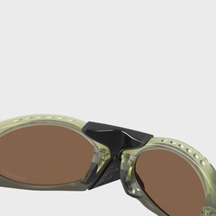 Óculos de Sol Oakley Plantaris Matte Trans Fern Prizm Tungsten Masculino - Foto 5