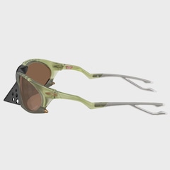 Óculos de Sol Oakley Plantaris Matte Trans Fern Prizm Tungsten Masculino - Foto 6