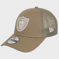 Boné New Era 9-Forty NFL Las Vegas Raiders Khaki Masculino - Foto 1