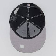 Boné Aba Curva New Era NBA Houston Rockets 950 Unissex - Foto 4