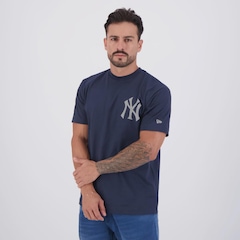 Camiseta New Era MLB New York Yankees Reflect Masculina - Foto 3