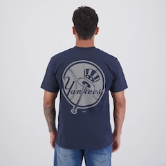 Camiseta New Era MLB New York Yankees Reflect Masculina - Foto 4
