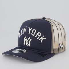 Boné Aba Curva New Era MLB New York Yankees Trucker 950 Unissex - Foto 1