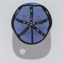 Boné Aba Curva New Era MLB Los Angeles Dodgers Nylon Unissex - Foto 4