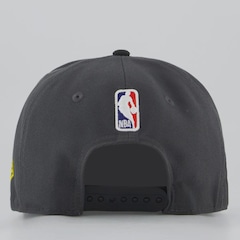 Boné Aba Curva New Era NBA Golden State Warriors 970SS Unissex - Foto 3