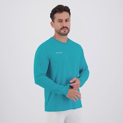 Camiseta Topper Basic Poliamida Manga Longa Masculina - Foto 2