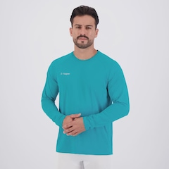 Camiseta Topper Basic Poliamida Manga Longa Masculina - Foto 3