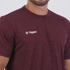 Camiseta Topper Treino Classic Mescla Masculina - Foto 5