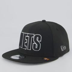 Boné Aba Reta New Era NBA Brooklyn Nets 950 Snapback Unissex - Foto 1