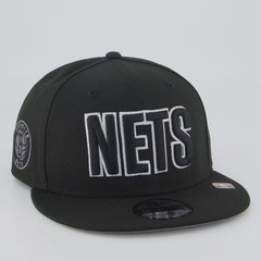 Boné Aba Reta New Era NBA Brooklyn Nets 950 Snapback Unissex - Foto 2