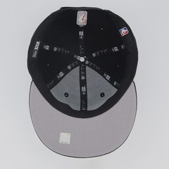 Boné Aba Reta New Era NBA Brooklyn Nets 950 Snapback Unissex - Foto 5