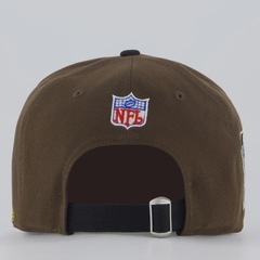 Boné Aba Curva New Era NFL Las Vegas Raiders 940 Unissex - Foto 4