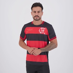 Camisa Do Flamengo Bench Raglan Masculina - Foto 3