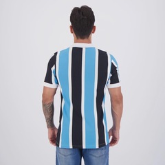 Camisa Do Grêmio Retrô Cordinha Listrada - FutFanatics - Masculina - Foto 4