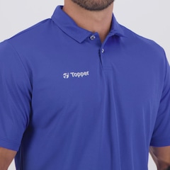 Camiseta Polo Topper Classic - Masculina - Foto 5