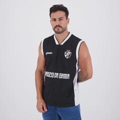 Camiseta Regata Retro Approve X Vasco Faixa Preta - Masculina - Foto 3