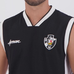 Camiseta Regata Retro Approve X Vasco Faixa Preta - Masculina - Foto 5