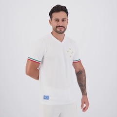 Camisa Do Cruzeiro Retrô Palestra Masculina - Foto 2