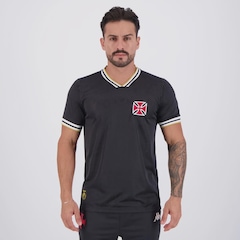Camisa Do Vasco 1974 Jacquard Masculina - Foto 1