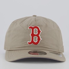 Boné Aba Curva New Era MLB Boston Red Sox Nylon Unissex - Foto 2