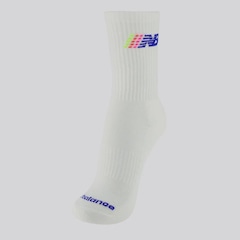 Meia Cano Alto New Balance Graphic Feminina - Foto 1