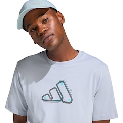 Camiseta adidas Estampada Motorsport Track Masculina - Foto 4