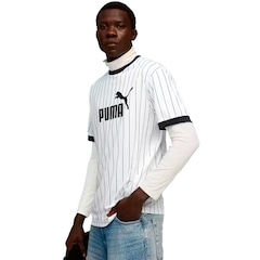 Camiseta PUMA Essentials Striped Masculina - Foto 1