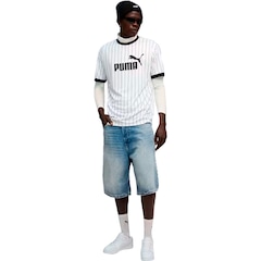 Camiseta PUMA Essentials Striped Masculina - Foto 3