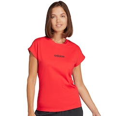 Camiseta adidas Essentials Linear Feminina - Foto 1