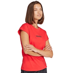 Camiseta adidas Essentials Linear Feminina - Foto 3