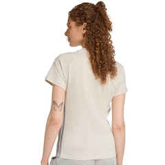 Camiseta adidas Slim Três Listras Holiday Feminina - Foto 2