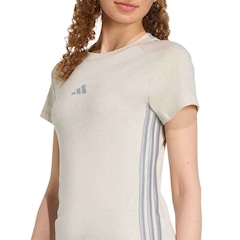 Camiseta adidas Slim Três Listras Holiday Feminina - Foto 4
