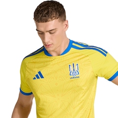 Camiseta Ucrânia I 26/27 Torcedor adidas Masculina - Foto 3