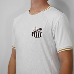 Camiseta do Santos Raglan Bench Braziline Masculina - Foto 5