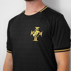Camiseta Vasco da Gama Bench Braziline Masculina - Foto 4
