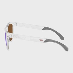 Óculos de Sol Oakley Frogskins Range XL Prizm Violet Matte Clear - Foto 3