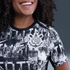 Camiseta Corinthians Nike 2026 Pré-Jogo Feminina - Foto 3