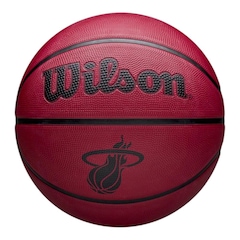 Bola de Basquete Wilson Miami Heat Team Tribute Solid #7 - Foto 1