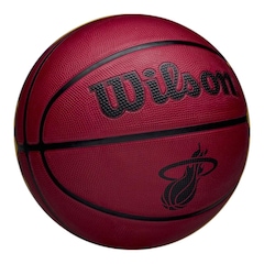 Bola de Basquete Wilson Miami Heat Team Tribute Solid #7 - Foto 4