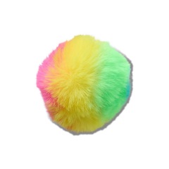 Jibbitz™ Pingente de Puff de Arco-Íris - Foto 2